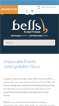 Mobile Screenshot of bellsfunctions.com.au